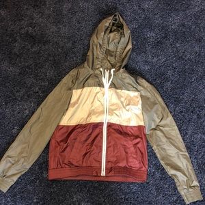 Tricolor Windbreaker